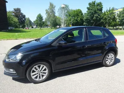Gebraucht VW Polo Highline 90 PS (66 kW) 2016 Schwarz Limousine