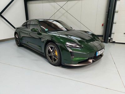 Gebraucht Porsche Taycan Turbo S 700 kW (952 PS) 2024 Grün Limousine