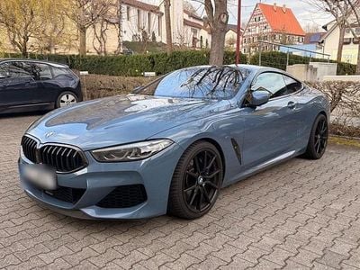 Second-hand BMW M850 Shadowline 530 CP (389 kW) 2019 Albastru Coupe