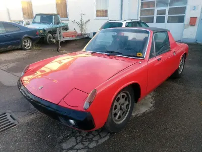 Gebraucht Porsche 914 101 PS (74 kW) 1973 Rot Cabrio