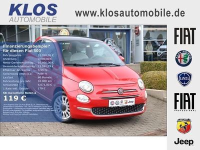 Rot Gebraucht 2022 Fiat 500 Dolcevita Limousine | 12.990 € (Fairer Preis)