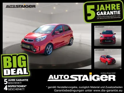 Brugt Kia Picanto Spirit 84 HK (61 kW) 2016 Rød Hatchback