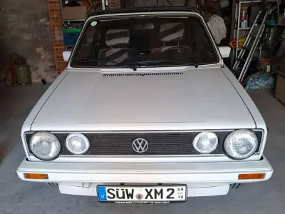 Gebraucht VW Golf Cabriolet 90 PS (66 kW) 1986 Weiß Cabrio