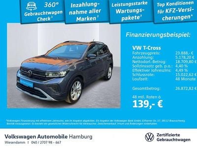 Grau Gebraucht 2025 VW T-Cross Goal SUV | 23.888 € (Guter Preis)