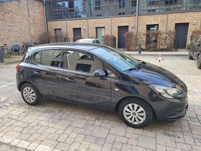 Gebraucht Opel Corsa Edition 90 PS (66 kW) 2016 Schwarz Kleinwagen