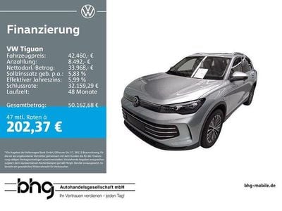 Gebraucht VW Tiguan Elegance 204 PS (150 kW) 2025 Silber SUV