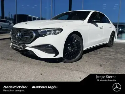 Gebraucht Mercedes E300 AMG 313 PS (230 kW) 2024 Unilack polarweiß Limousine