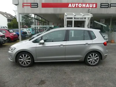 Gebraucht VW Golf Sportsvan Highline 125 PS (91 kW) 2017 Silber Van / Kleinbus