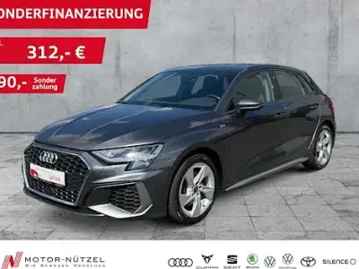 Używany Audi A3 S-Line 116 KM (85 kW) 2020 Szary Sedan/Limuzyna