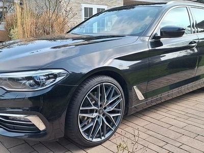 Gebraucht BMW 520 Luxury Line 190 PS (139 kW) 2018 Schwarz Kombi