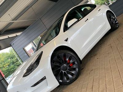 Gebraucht Tesla Model 3 Performance 377 kW (513 PS) 2022 Weiß Limousine