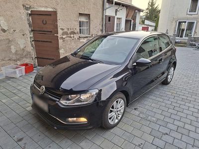 Gebraucht VW Polo R-line 60 PS (44 kW) 2015 Schwarz Kleinwagen