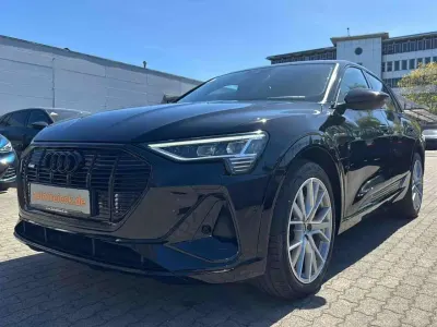 Usata Audi e-tron S-Line 300 kW (408 CV) 2023 Nero SUV