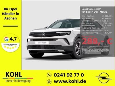 Neu Opel Mokka Edition 136 PS (100 kW) 2025 Weiss SUV
