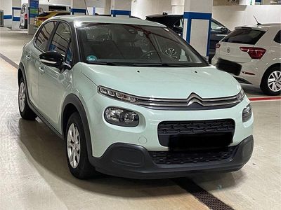 Gebraucht Citroën C3 Feel 82 PS (60 kW) 2019 Grün Kleinwagen