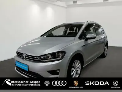 Gebraucht VW Golf Sportsvan LOUNGE 110 PS (80 kW) 2016 Silber Van / Kleinbus