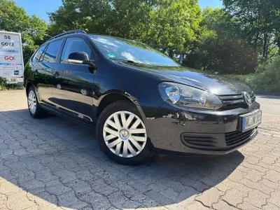 Gebraucht VW Golf VI 105 PS (77 kW) 2010 Schwarz Kombi