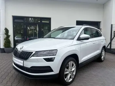 Gebraucht Skoda Karoq Style 116 PS (85 kW) 2018 Moonweiss metallic SUV