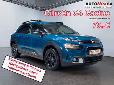 gebraucht Citroën C4 Cactus PT Shine SHZ PDC Navi ZV Alu Temp PureTe...