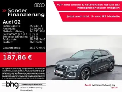 Gebraucht Audi Q2 Advanced Plus 116 PS (85 kW) 2025 Grau SUV