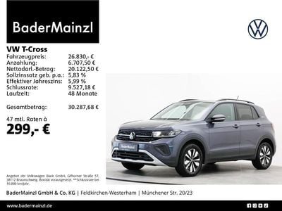 Grau Gebraucht 2025 VW T-Cross Goal SUV | 23.680 € (Guter Preis)