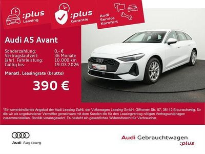 Gebraucht Audi A5 Sport 204 PS (150 kW) 2025 Gletscherweiß metallic Kombi