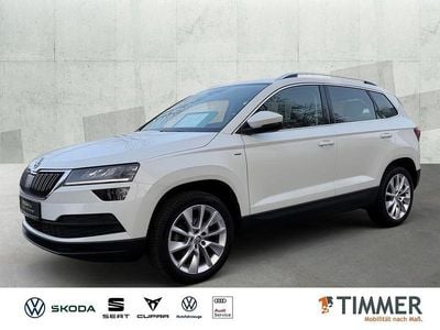 Second-hand Skoda Karoq Clever 143 CP (105 kW) 2021 Alb SUV