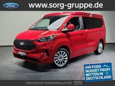 Neu Ford Tourneo Custom Nugget 170 PS (125 kW) 2025 Rot, artisanred met. Van