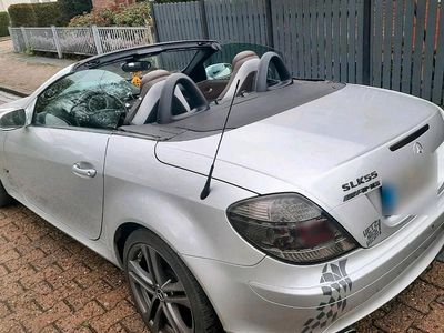 Usata Mercedes SLK200 Style 163 CV (119 kW) 2004 Argento Cabrio