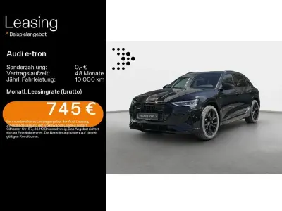 Gebraucht Audi e-tron S-Line 339 kW (462 PS) 2023 Mythosschwarz metallic SUV