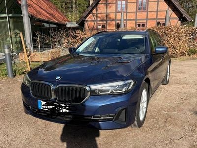 Second-hand BMW 520 Performance 190 CP (139 kW) 2021 Albastru Break