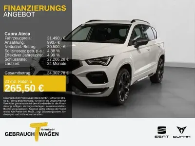 Usata Cupra Ateca 150 CV (110 kW) 2025 Bianco SUV