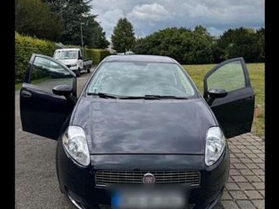 Gebraucht Fiat Grande Punto 65 PS (47 kW) 2009 Schwarz Kleinwagen