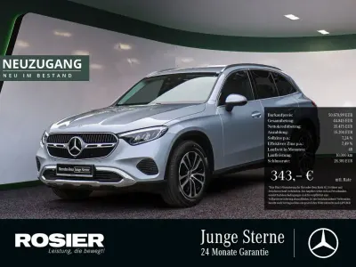 Gebraucht Mercedes GLC200 Advanced Plus 204 PS (150 kW) 2025 Hightechsilber SUV