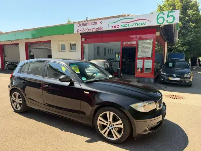 Gebraucht BMW 120 177 PS (130 kW) 2008 Black sapphire metallic Kleinwagen
