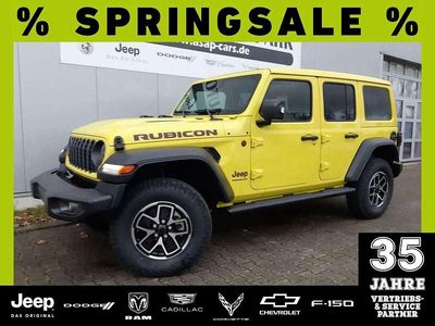 Gebraucht Jeep Wrangler Rubicon 272 PS (200 kW) 2024 Gelb SUV