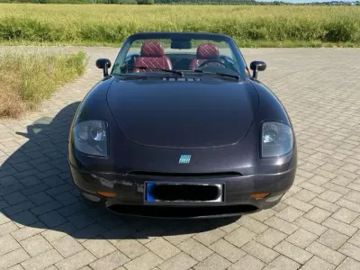 Gebraucht Fiat Barchetta 131 PS (96 kW) 1999 Schwarz Cabrio