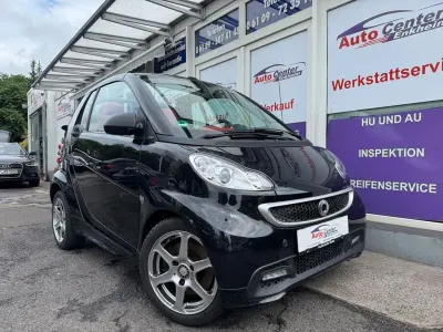 Gebraucht Smart ForTwo Cabrio 71 PS (52 kW) 2014 Schwarz Cabrio