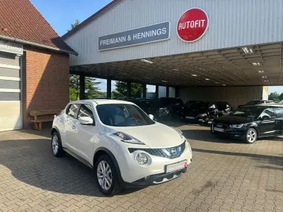 Gebraucht Nissan Juke N-Connecta 110 PS (80 kW) 2016 Weiß SUV