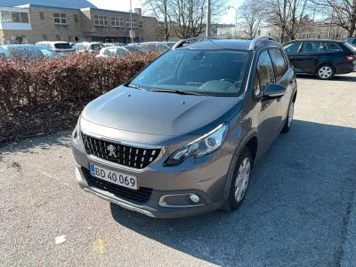 Używany Peugeot 2008 Allure 99 KM (72 kW) 2016 Szary SUV