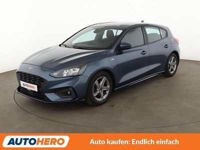 Brugt Ford Focus ST-Line 150 HK (110 kW) 2019 Blå Sedan