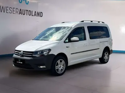 Gebraucht VW Caddy Maxi Trendline 122 PS (89 kW) 2018 Candyweiß Van / Kleinbus