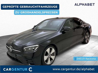 Schwarz Gebraucht 2021 Mercedes E400 AMG line Limousine | 38.897 € (Fairer Preis)