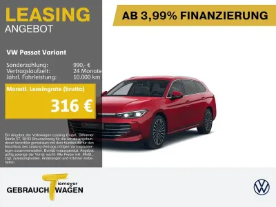 Gebraucht VW Passat Elegance 204 PS (150 kW) 2025 Rot Kombi