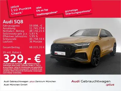 Gebraucht Audi SQ8 Sport 507 PS (372 kW) 2023 Drachenorange metallic SUV