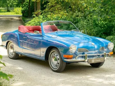 Gebraucht VW Type 3 Karmann 44 PS (32 kW) 1970 Blau Cabrio