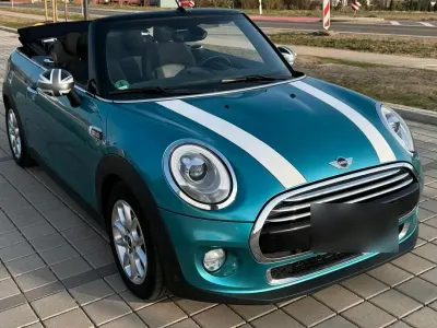 Usata Mini Cooper D Cabriolet 111 CV (81 kW) 2016 Verde Cabrio