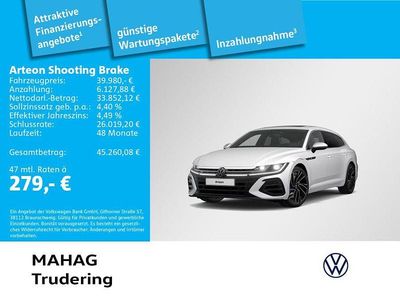 Weiß Gebraucht 2023 VW Arteon R Limousine | 39.980 € (Teuer)