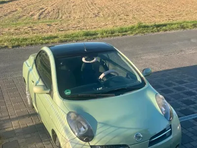 Gebraucht Nissan Micra Premium Edition 110 PS (80 kW) 2006 Grün Cabrio