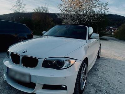 Usata BMW 123 Cabriolet M Sport 204 CV (150 kW) 2013 Bianco Cabrio